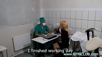 First Visit To The Gynecologist For A Blonde