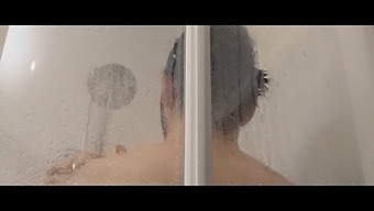 Part 4 Of The Steamy Video Series Featuring A Mature Friend'S Mom In The Shower