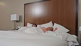 Stepmom And Stepson Indulge In Taboo Pleasure On Camera