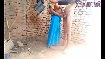 Indian Couple Enjoys Marital Intimacy Outdoors