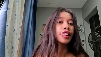 A Petite Asian Woman