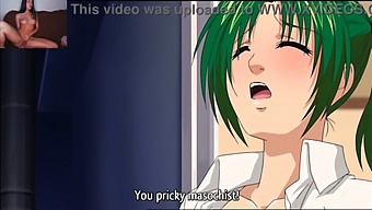 A Young Woman'S Fall Is Prevented By An Animated Cock In This Uncensored Hentai Video