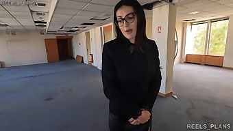 Real Estate Agent'S Cheating Exposed During Anal Encounter With Fake Clients!